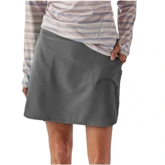 Patagonia Tech Fishing Skort in Forge Gray - Picture 1 of 11